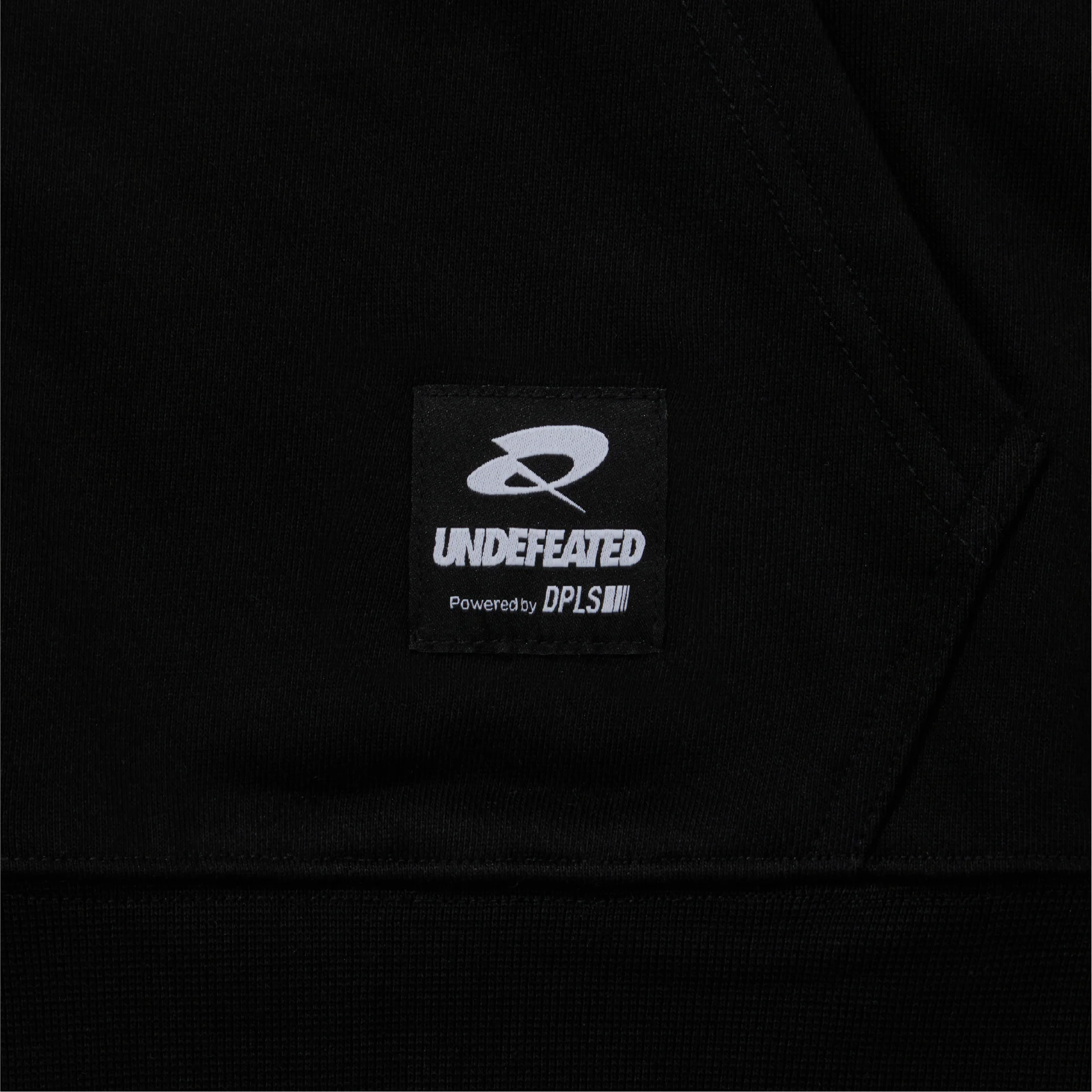 Quadrant x Undefeated Hoodie Black - Image 4