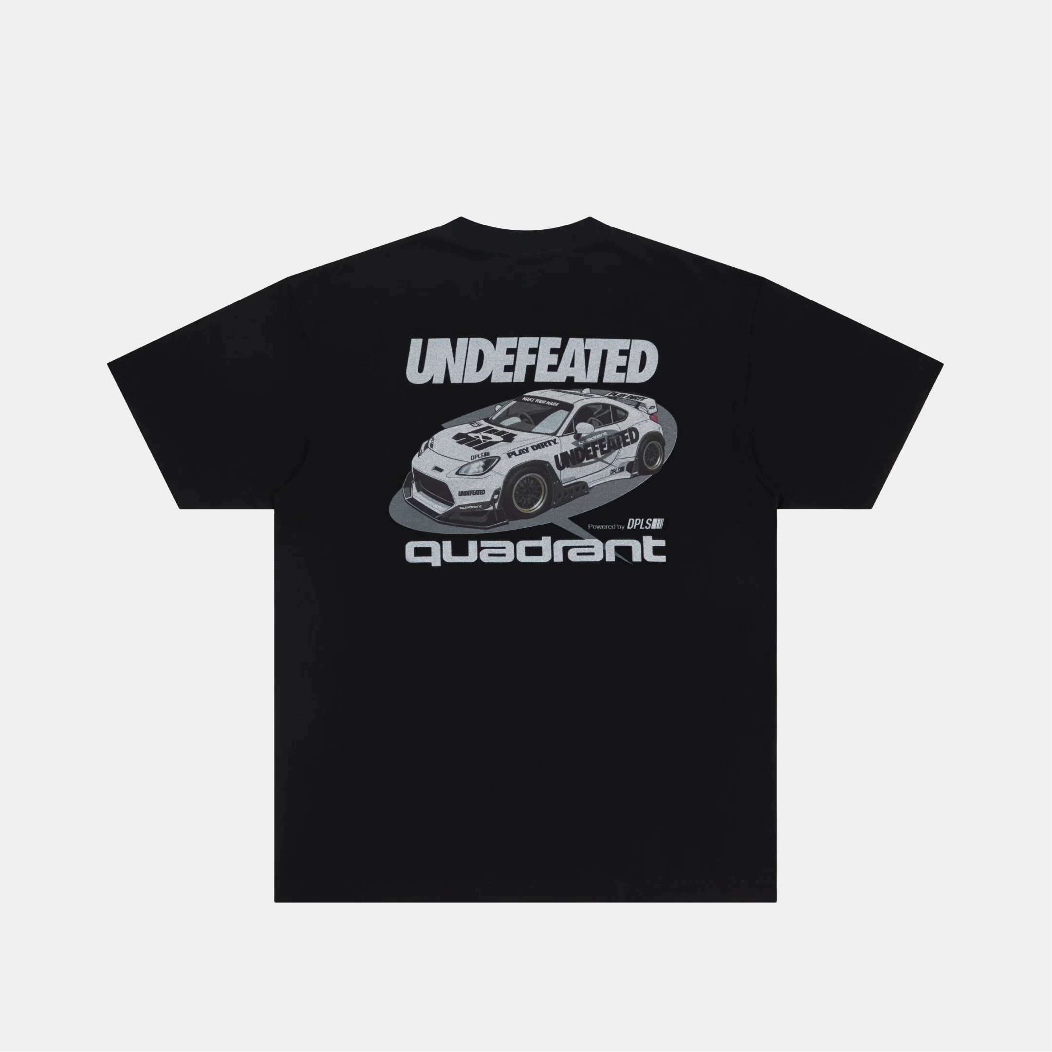 Quadrant x Undefeated T-Shirt Black - Image 3